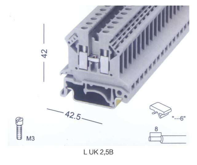 F01通用型接地端子（L UK）系列