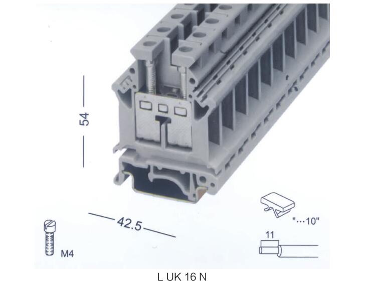 F01通用型接地端子（L UK）系列